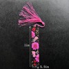 4pcs Dried Flower Bookmarks Handmade Transparent Bookmarks for Dried Flowers