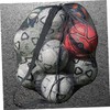Kisangel Soccer Mesh Net Bag Drawstring Storage Bag Large Capacity