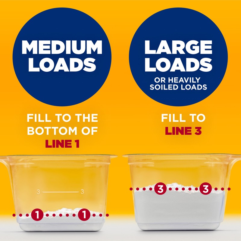 Arm & Hammer Laundry Detergent, Free of Perfume & Dyes,