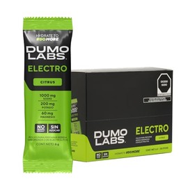 DUMO ELECTRO  Electrolitos Orales en polvo sin azucar  Suplemento Deportivo Premium para Hidratacin con Sodio, Potasio y Magnesio  Electrolitos para  
