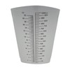 32 oz Graduated Plastic Triangular Container Three-Sided Beaker for Measuring