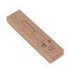Leather Cutting Knife Stainless Steel Incisive Blade Wooden Handle Glossy