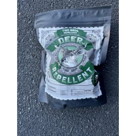 Two Bros. Deer Repellent Peppermint Oil  * 10 Pouches * repels deer and rabbits