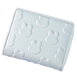 AOSIFIEL Wallet with Zippered Coin Pocket for Women Small Wallet Travel Wallet Mini Wallet Leather for Lady Teen Girl Kid Wallet Cute Wallet Trifold Card Holder