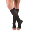 Truform Women's Compression Stockings, 20-30 mmHg, Knee High Length, Open