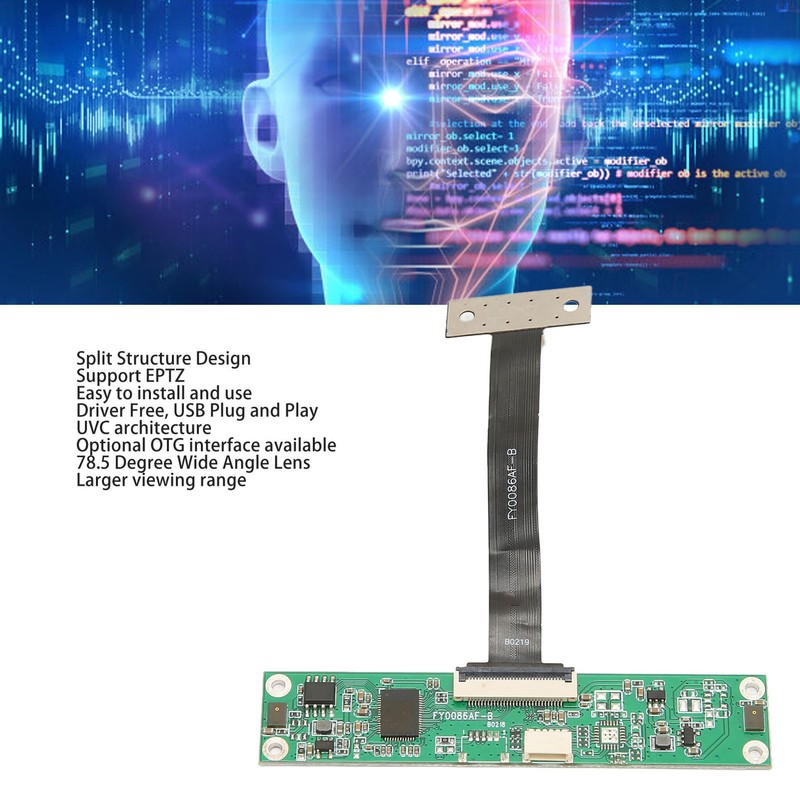 IMX258 Camera Board 11MP HD Autofocus 78.5 Degree Lens USB