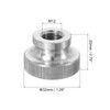 sourcing map Knurled Thumb Nuts, 1Pcs M12 x D32mm x