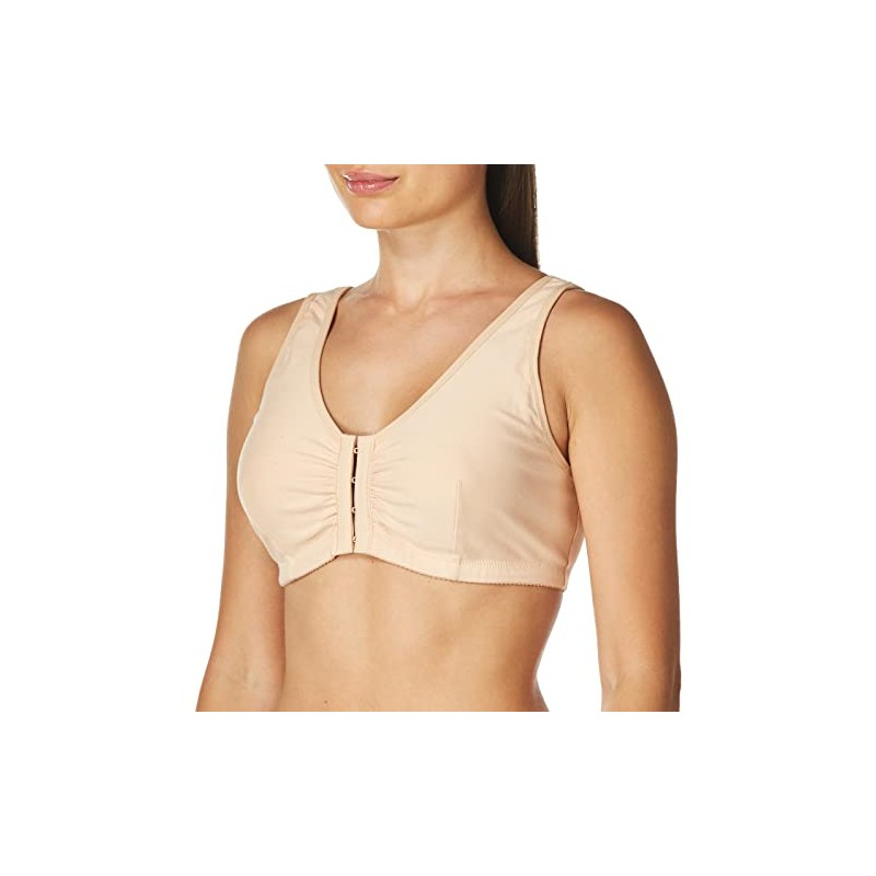 Amoena Damen Frances Front-Closure Leisure Bra BH, Nude, X-Large (E/F)