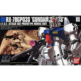 Bandai Hobby #25 RX-78GP03S GUNDAM, Bandai HGUC Action Figure