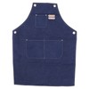 Cotton Canvas Apron Adjustable Cross Back Apron Kitchen Cooking Apron