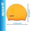 Sporti - Gorro de natación de silicona para niños, color
