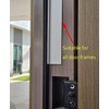 Door Coner Seal, Peel and Stick Weather Stripping Gap Filler