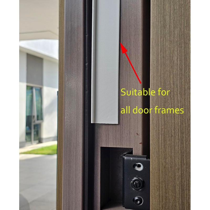 Door Coner Seal, Peel and Stick Weather Stripping Gap Filler