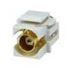 Monoprice 106541 Keystone Jack-Modular BNC, Ivory Khaki