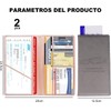 Soporte para Registro y Seguro de Automóvil, Organizador de Guantera