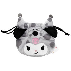 NICI x Sanrio Characters Figure Face Pouch, Kromi x Dalmatian