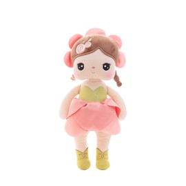 Gesuche 13" Exclusive New MeToo Princess Doll, Cute Flower Fairy Plush Doll, Soft Dolls Baby Doll Girl Gifts, Non-Toxic Soft Skin-Friendly PP Cotton Plush Stuffed Angela Doll (Rose)
