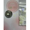 Baby Emma 2007 Winter Snow White Snowflake shape Glitter(Silver
