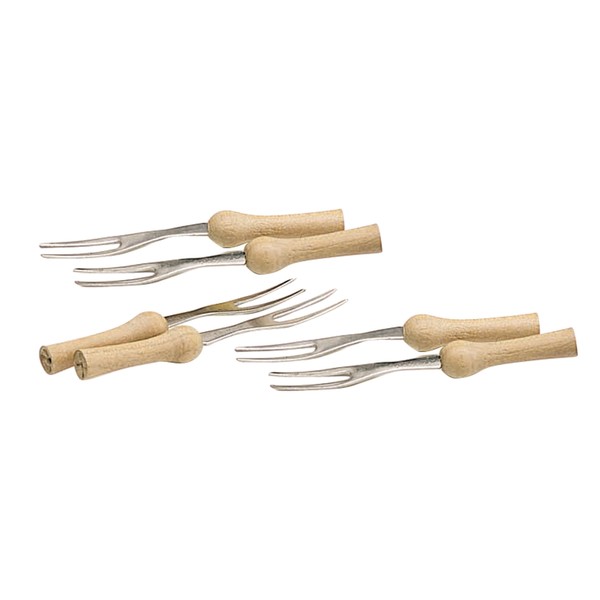 KitchenCraft KCCORNCOB Set of 6 Corn on the Cob Skewers