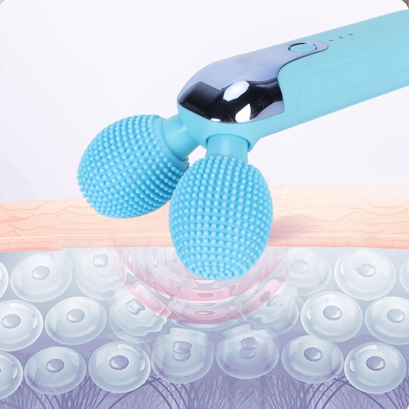 Electric Facial Massage Roller Adjustable Cleaning Pore Vibration Lifting IPX5