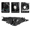 SOCKIR Headlight Assembly Fit for 2014 2015 2016 Toyota Corolla