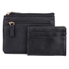 Julia Buxton Pebble RFID Pik-Me-Up® Large ID Coin/Card Case Black