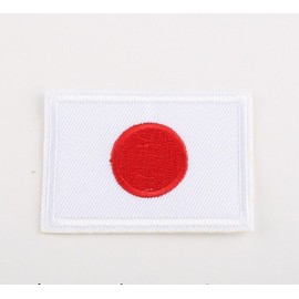 JAPAN FLAG PATCH embroidered iron-on JAPANESE EMBLEM applique Nippon-koku 230