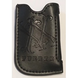 Black Leather Opus X Fuente Lighter Pouch For S.T. Dupont Maxijet Lighter, NIB