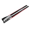 Unbranded For Dodge Journey 78.7" Red Side Skirt Extension Body