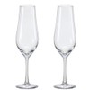 Royal Scot Crystal Set of 2 Classic Traditional Champagne Flutes