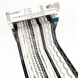 49 AND MARKET Curators WASHI Tape 12 Rolls, Assortment