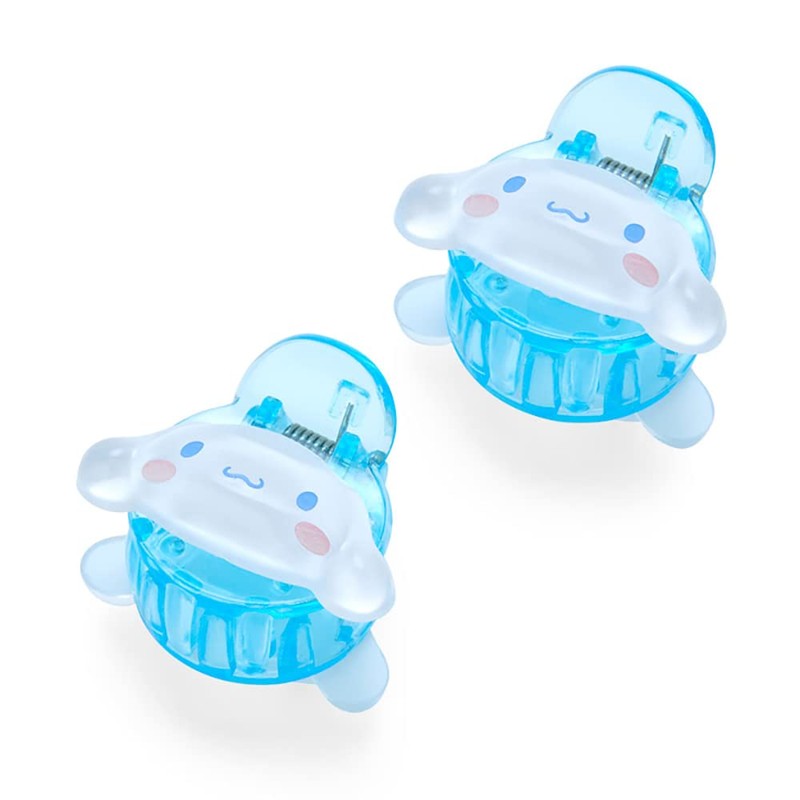 Sanrio 703753 Cinnamoroll Clear Mini Hair Clip Set