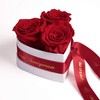 Rose Box Heart 3 Infinity Roses - Proof of Love