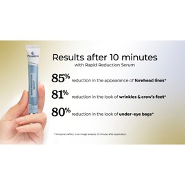 Plexa derm Rapid Reduction Wrinkle Serum - Reduces Under-Eye Bags, Wrinkles, Dark Circles, Fine Lines & Crow's Feet Instantly (2-Pack)