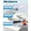 QWUIU TZe-131 Label Maker Tape 12mm 0.47 Replacement for Brother
