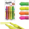 Sharpie® Tank Resaltador/Marcador de Texto, Punta Cincel/Biselada, Surtidos, 4 Piezas,