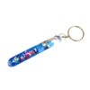 Star Magic Glitter Wand KeyChain Key Tag 1 Keyring (Blue)
