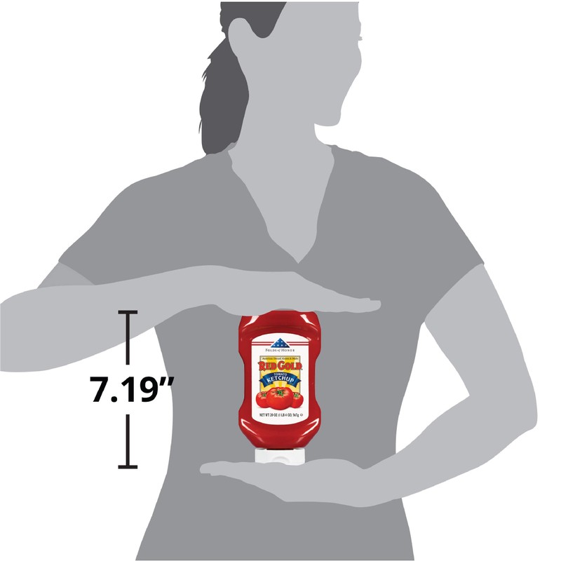 Red Gold and Folds of Honor Tomato Ketchup, Kosher and