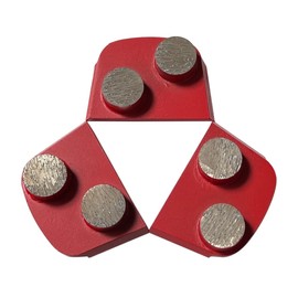 Diamond Grinding Discs for Lavina and Edco Magnatrap Grinders, Set of 3, Medium Bond, 30/40 Grit