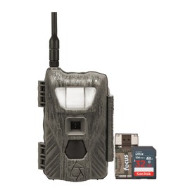 Stealth Cam Flashback 40MP White Flash Cellular Trail Camera with 32GB Memory Cards and Card Reader (3 Items)