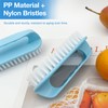 Large Perfect-Grip Hand & Nail Cleaning Brush with Four-Finger Handle,