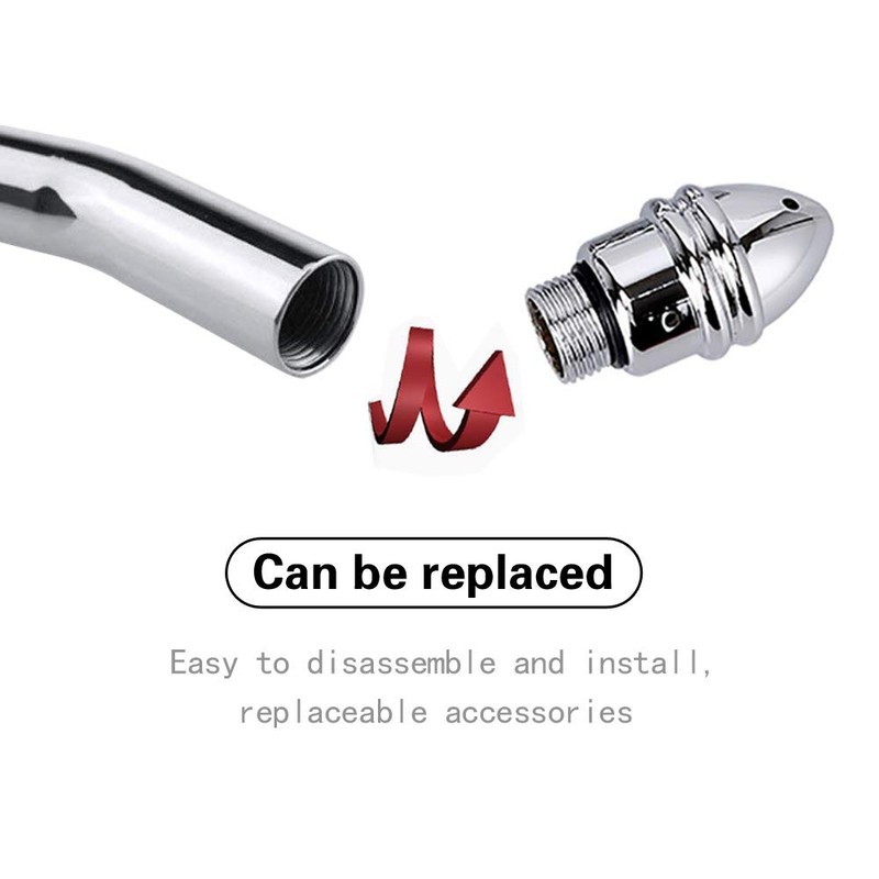 3 Heads Shower Douche Cleansing System in Aluminum for Colonic