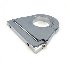 Auto Accessory Direct Chrome Aluminum 2 1/2" Steering Column Drop 2.5 " For 2" Columns SBC BBC 350 454