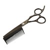 Hairdresser Scissors,Professional Barber Scissors - Thinning Shear with Detachable Comb