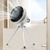 Outdoor Camping Fan 2000mAh Mini Outdoor Multifunctional Camping Tripod Fan
