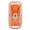 Wireless Bluetooth 3 Mode BT5.1 BT5.1 2.4GHz Mouse Transparent Clear