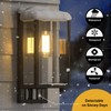 Denfeic Motion Sensor Outdoor Wall Lights, Dusk to Dawn Outdoor