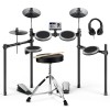 Donner DED-70 Electric Drum Set With Throne Headphones Online Lessons