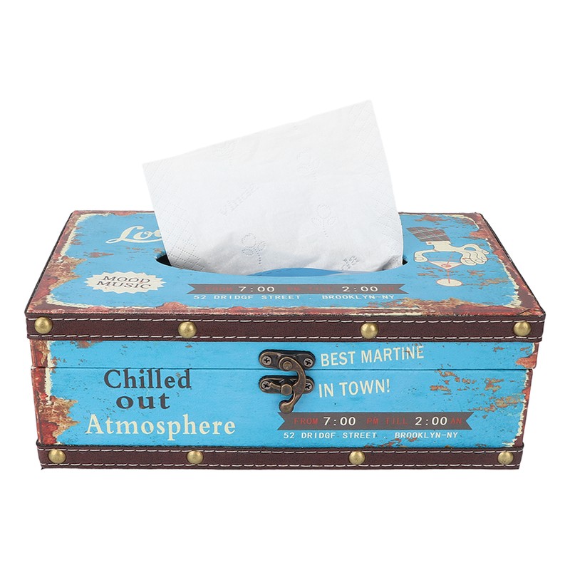 Tissue Box Waterproof Exquisite Elegant Napkin Holder Box Photography Props
