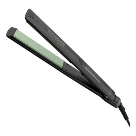 Planchita De Pelo Ga.ma Italy Elegance Essentian Oils Avocado Led Con Regulador Negra                                                                 